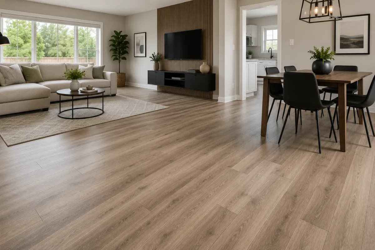 Laminate flooring example